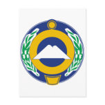 Karachay Cherkessia Official Coat Of Arms Heraldry Postcard