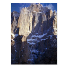 Karakoram mountain range postcard