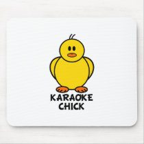 Karaoke Chick mousepads by chicktshirts8 Karaoke Chick mousepads