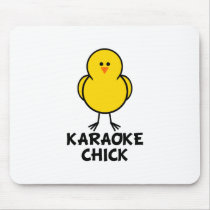Karaoke Chick mousepads by chicktshirts8 Karaoke Chick mousepads