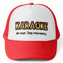 Karaoke Danger - Hat #2 by bontondesigns Karaoke Danger - Hat #2