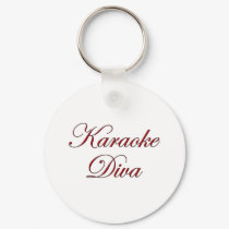 Karaoke Diva keychains