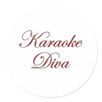 Karaoke Diva stickers by Karaoke_Shop Karaoke Diva stickers