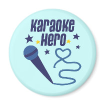 Karaoke Hero magnets by toxiferous Karaoke Hero magnets