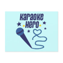 Karaoke Hero postcards by toxiferous Karaoke Hero postcards