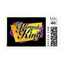 Karaoke King Postage Stamps by KaraokeKing Karaoke King Postage Stamps
