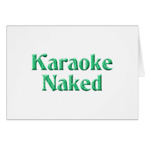 Karaoke Naked cards