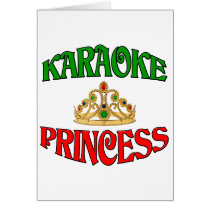 Karaoke Princess. cards