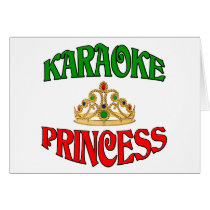 Karaoke Princess. cards