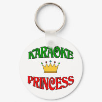 Karaoke Princess keychains
