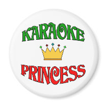 Karaoke Princess magnets by Karaoke_Shop Karaoke Princess magnets