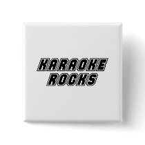 Karaoke Rocks buttons by dustin1175 Karaoke Rocks buttons