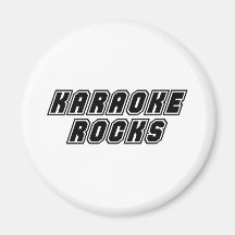 Karaoke Rocks Magnet
