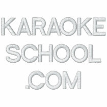 Karaoke School Embroidered Polo Shirt