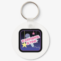 karaoke star keychains