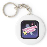karaoke star key chains