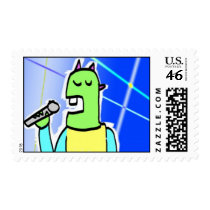 Karaoke Star! postage by pushbits Karaoke Star! postage