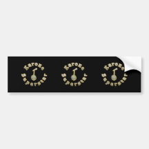 Karaoke Superstar & Mic (National Karaoke Week) Bumper Stickers