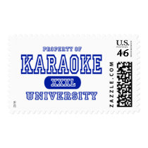Karaoke University postage by universityshirts Karaoke University postage