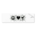Karate5 bumper stickers