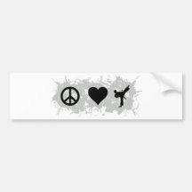 Karate5 Bumper Sticker