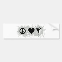 Karate 1 bumper stickers