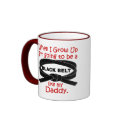 KARATE Black Belt Like My Daddy 1 mugs
