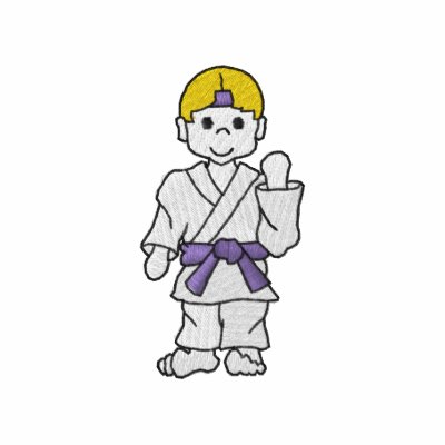 Karate Boy by ZazzleEmbroidery