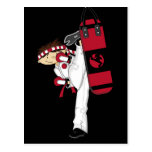 Karate Boy Postcard