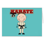KARATE - Brunette Boy T-shirts and Gifts cards