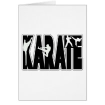 KARATE GREETING CARDS