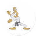 Karate-Cat stickers