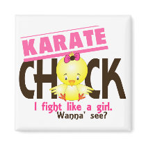 Karate Chick 1 Magnet