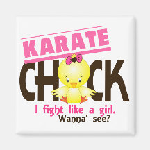 Karate Chick 1 Magnet