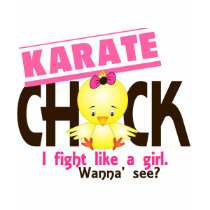 Karate Chick 1 t-shirts by chicktees Karate Chick 1 t-shirts