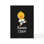 Karate Chick Greeting Card