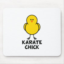 Karate Chick Mouse Pad