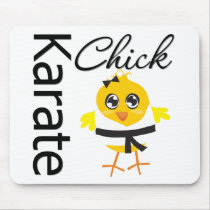 Karate Chick Mouse Pad