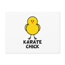 Karate Chick postcards
