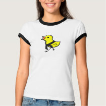 Karate Chick YELLOW 1.1 t-shirts