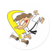 Karate-Chop stickers