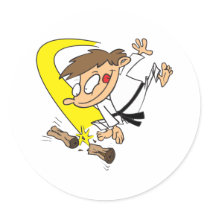 Karate-Chop stickers