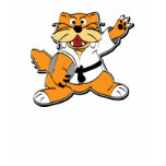 Karate Chopping Cat Shirts