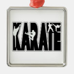 KARATE CHRISTMAS ORNAMET ORNAMENTS