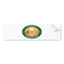 Karate Drinking Team bumper stickers by busybrain Karate Drinking Team bumper stickers