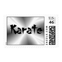 Karate Fractal postage