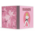 Karate Girl School Binder Scrapbook Album