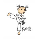 Karate Girl Tshirts and Gifts