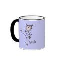 Karate Girl Tshirts and Gifts mugs by stick_figures Karate Girl Tshirts and Gifts mugs
