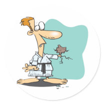 Karate Hand in the Wall stickers by sportydesigns Karate Hand in the Wall stickers